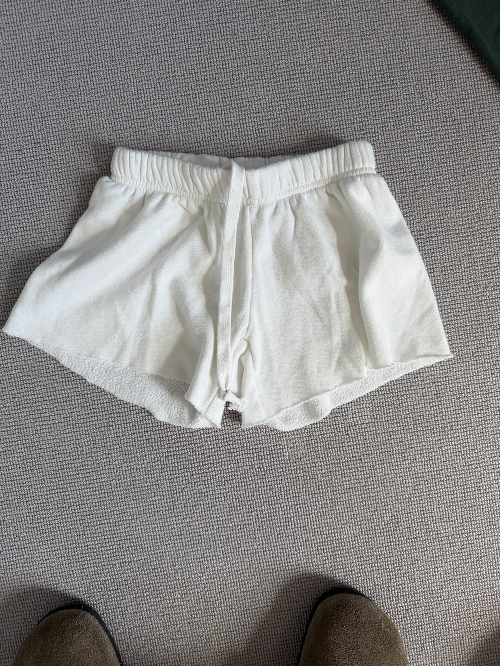 Katie J NYC White Girls sweat Shorts